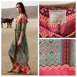Anthropologie Vanessa Virginia Chama Kaftan
